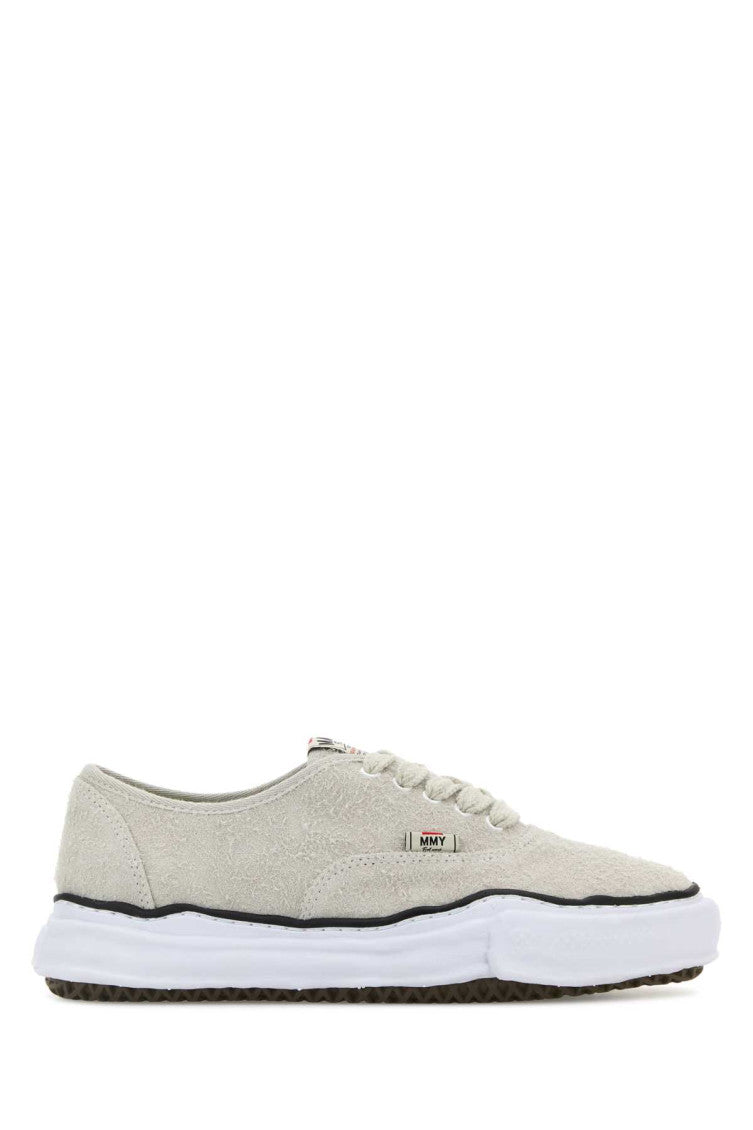 White Fabric Sneaker 1