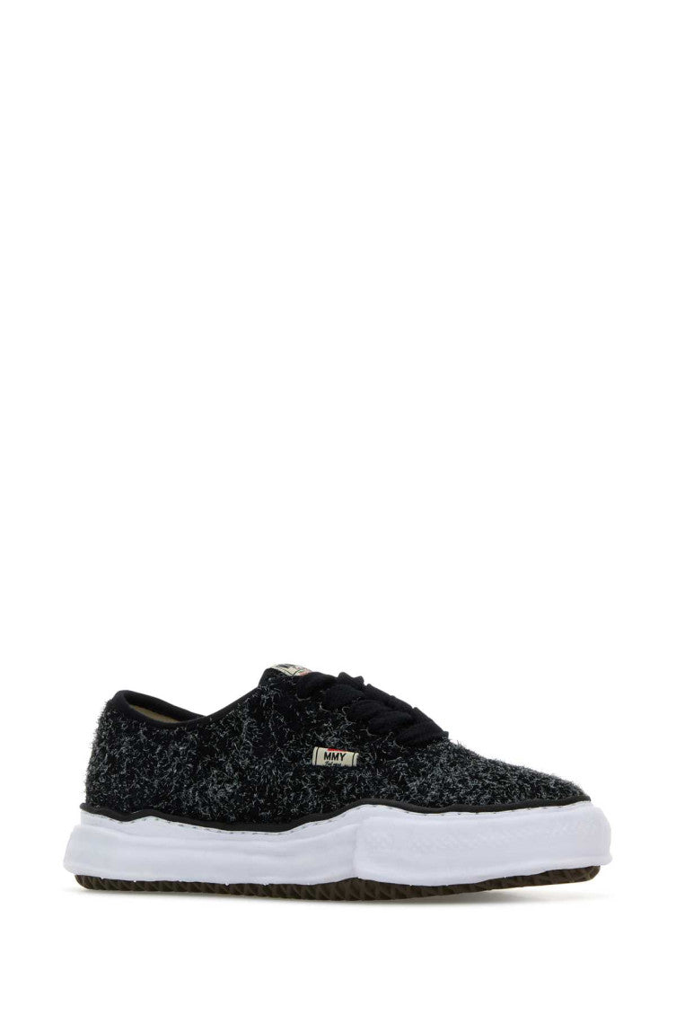 Black Fabric Sneaker 2
