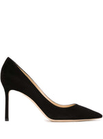 Black Slip On Pumps 1