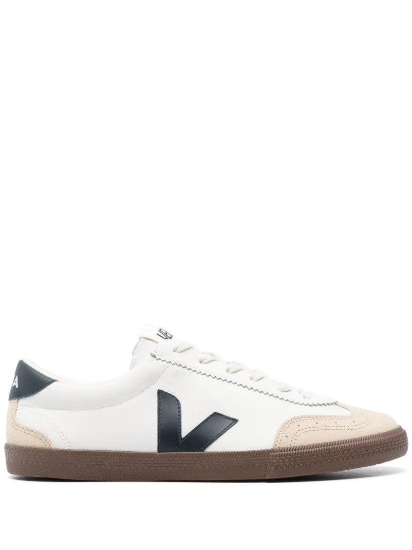 White Logo Sneakers 1