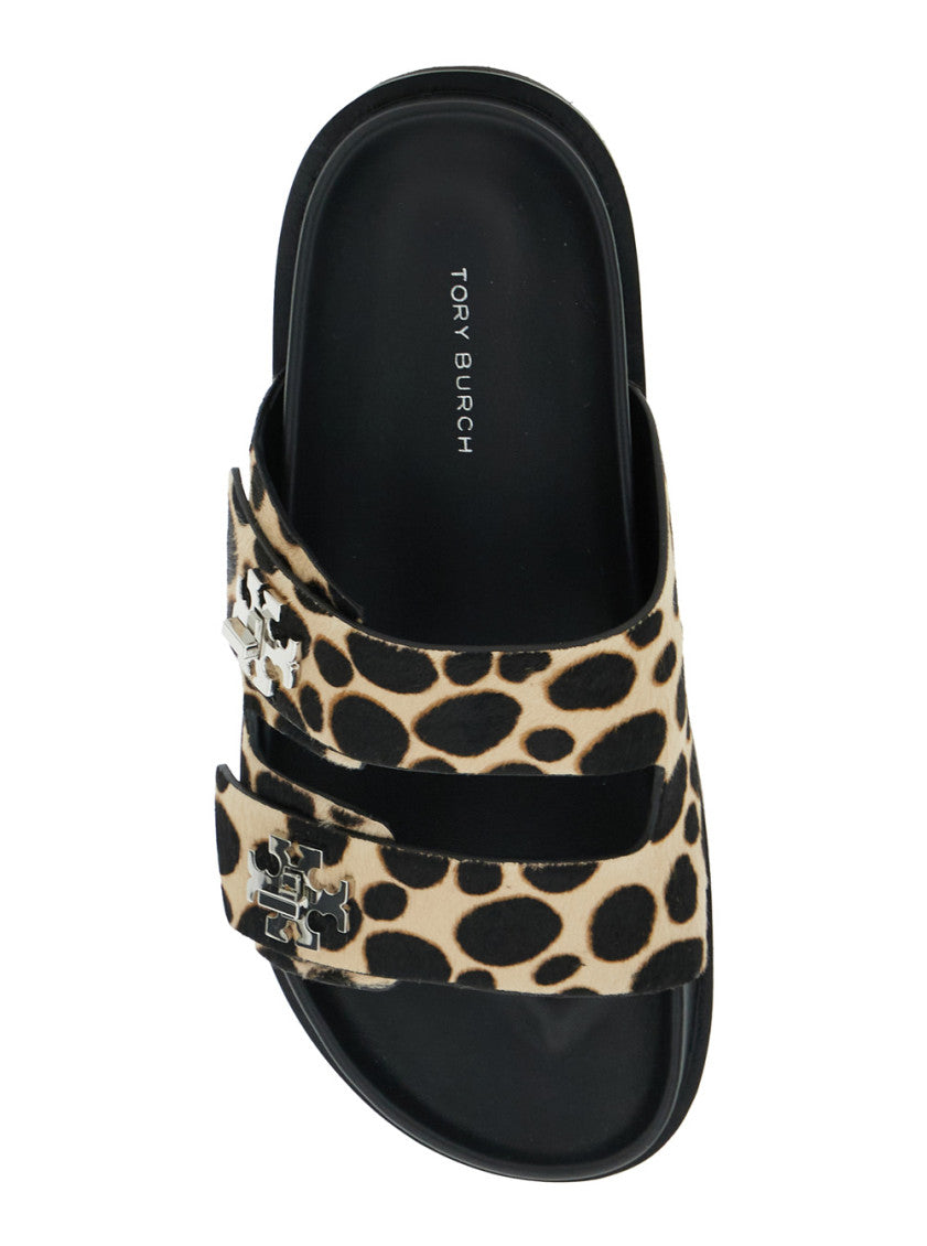 Brown Slip On Sandals 3