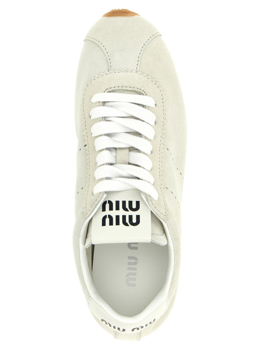 White Suede Sneakers 4