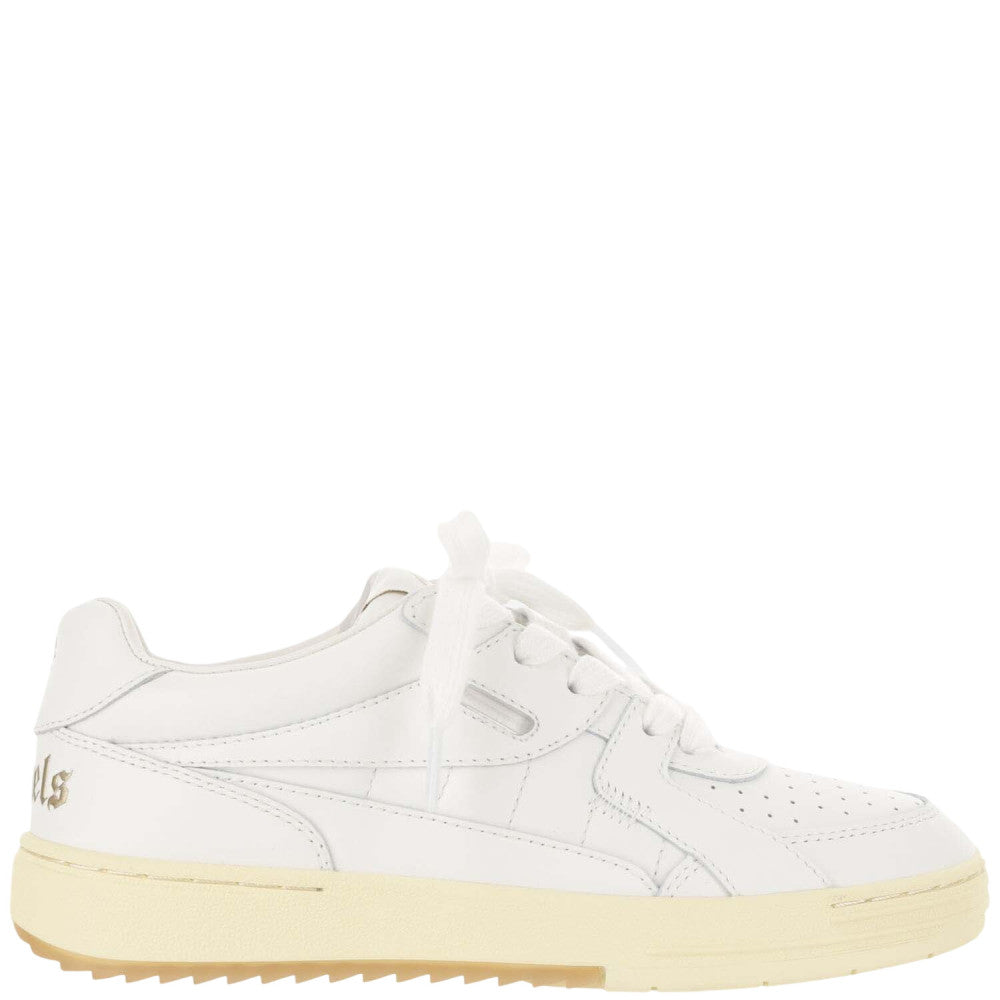 White Logo Sneakers 1