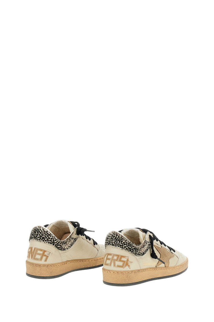 Beige Logo Sneakers 3