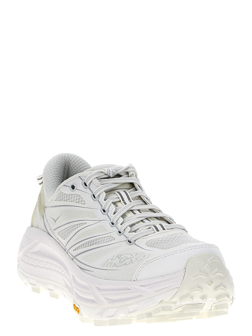 White Solid Round Toe Sneaker 2