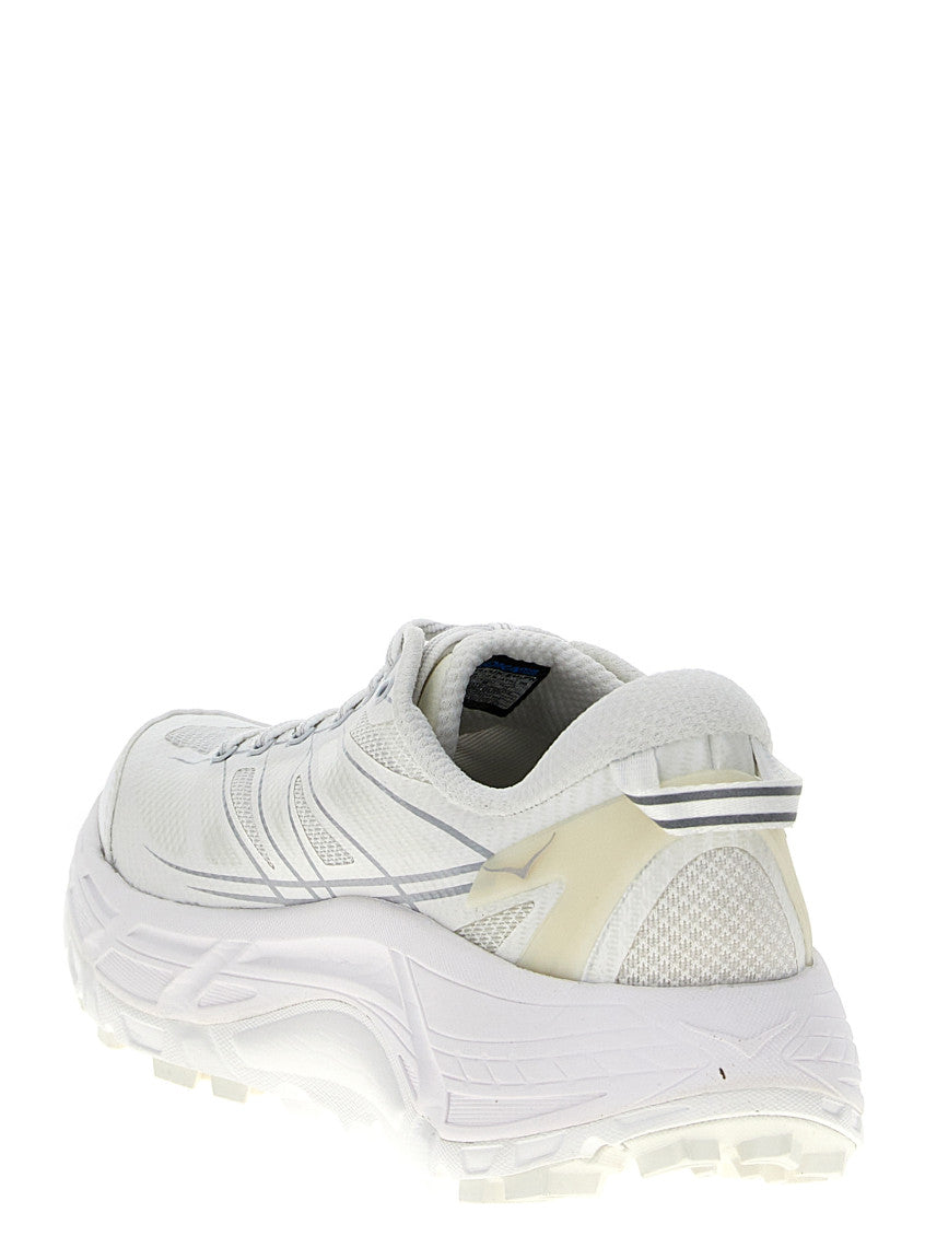 White Solid Round Toe Sneaker 3