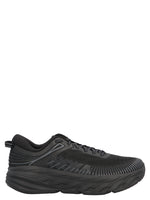 Black Solid Roound Toe Sneakers 1