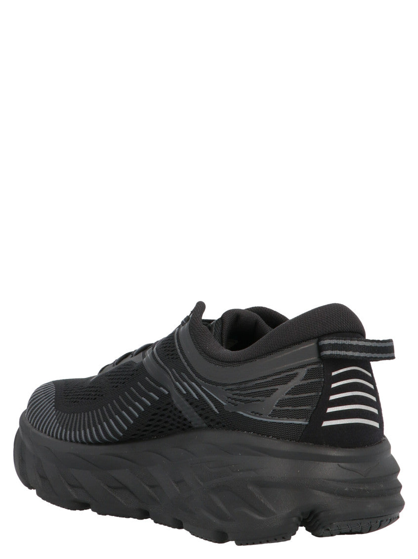 Black Solid Roound Toe Sneakers 2