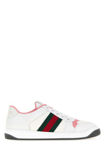 White Lace Up  Sneakers 1