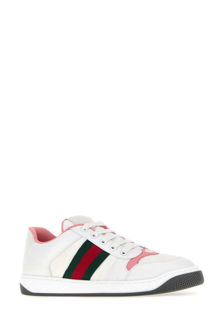 White Lace Up  Sneakers 2
