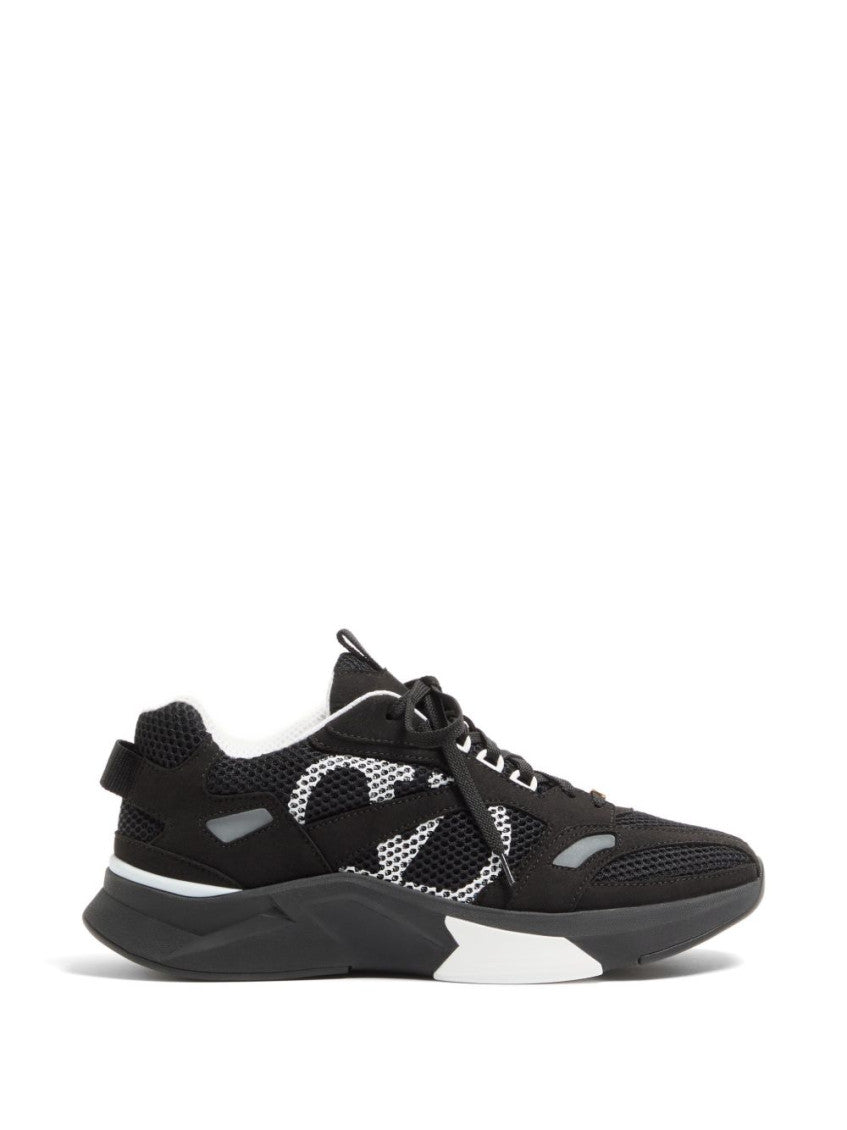 Black Logo  Sneakers 1
