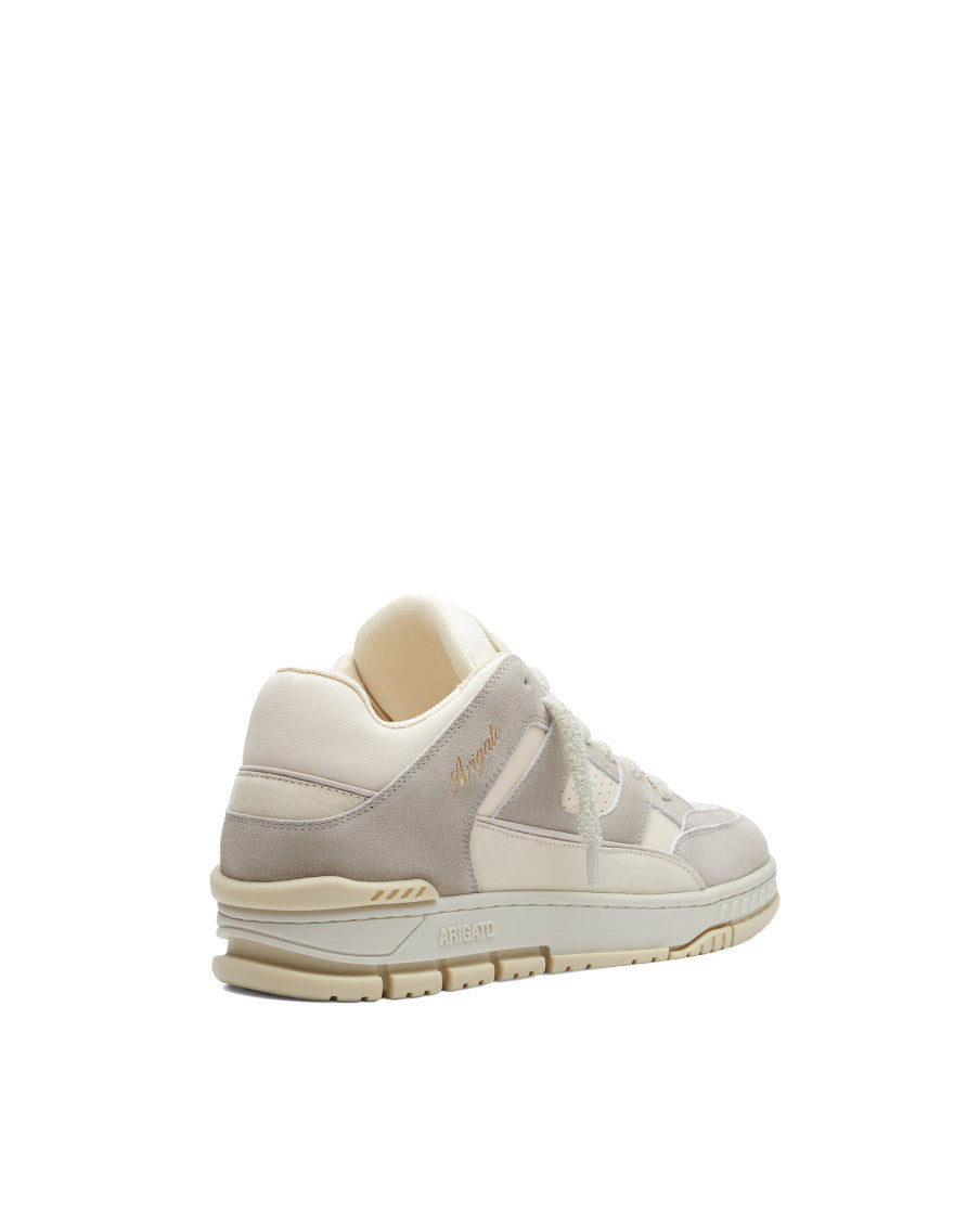 Off White Round Toe Sneakers 3
