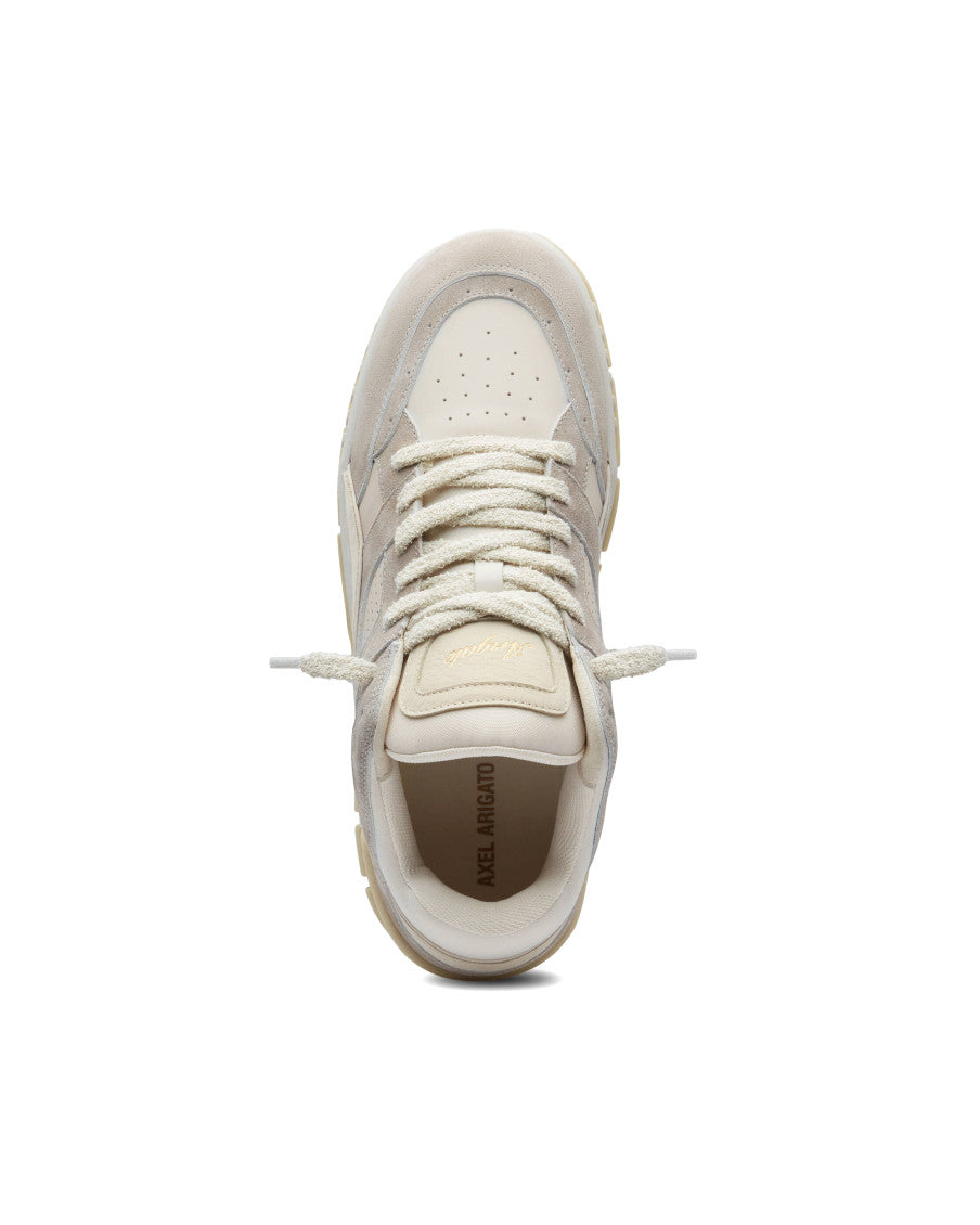 Off White Round Toe Sneakers 4