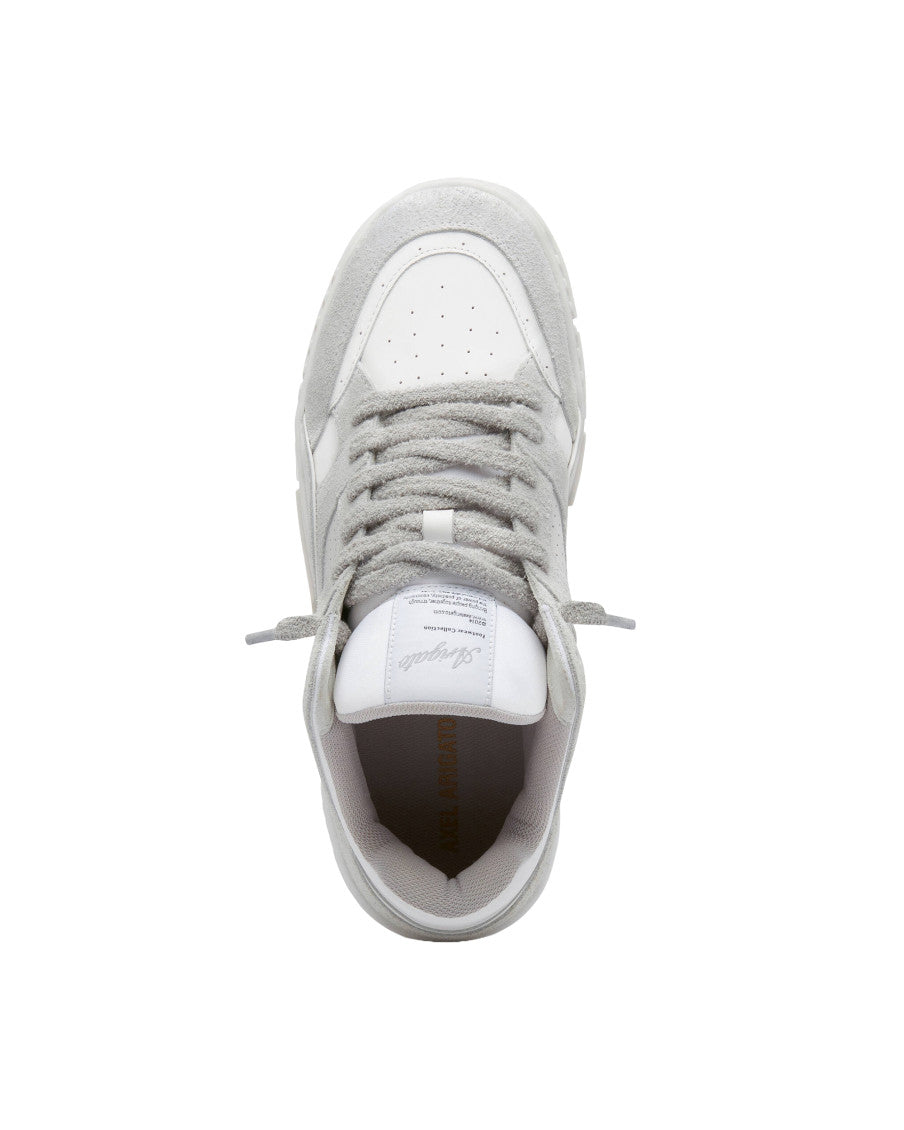 White Solid Sneakers 3