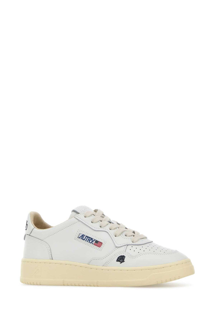 White Leather Sneakers 2