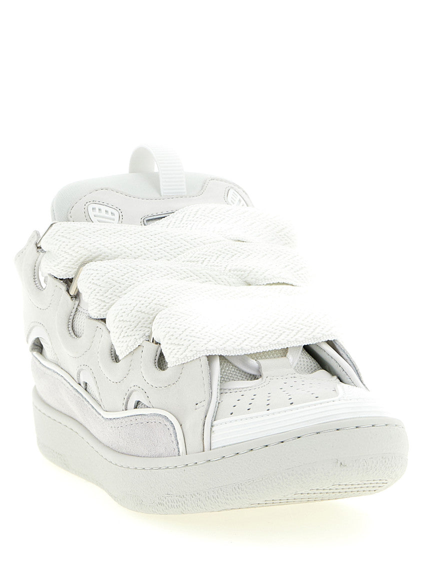 White Solid Sneakers 2