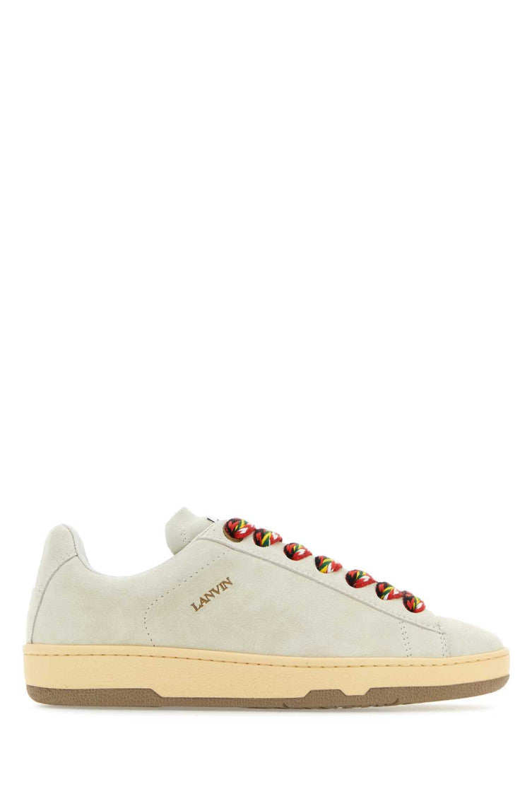 White Lace Up Sneakers 1