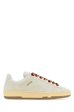 White Lace Up Sneakers 1