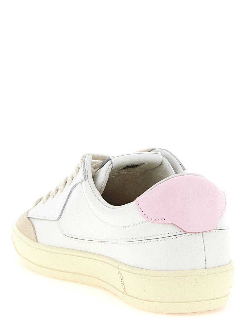 White Lace Up Sneakers 3
