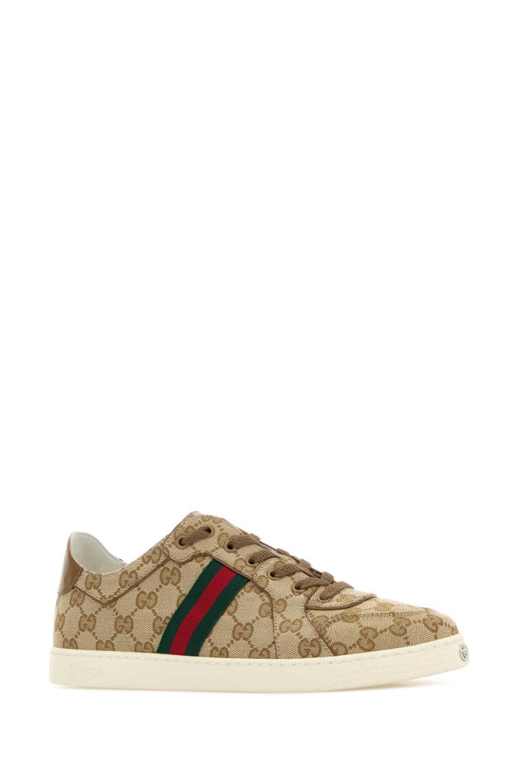 Beige Logo Collection Sneakers 2