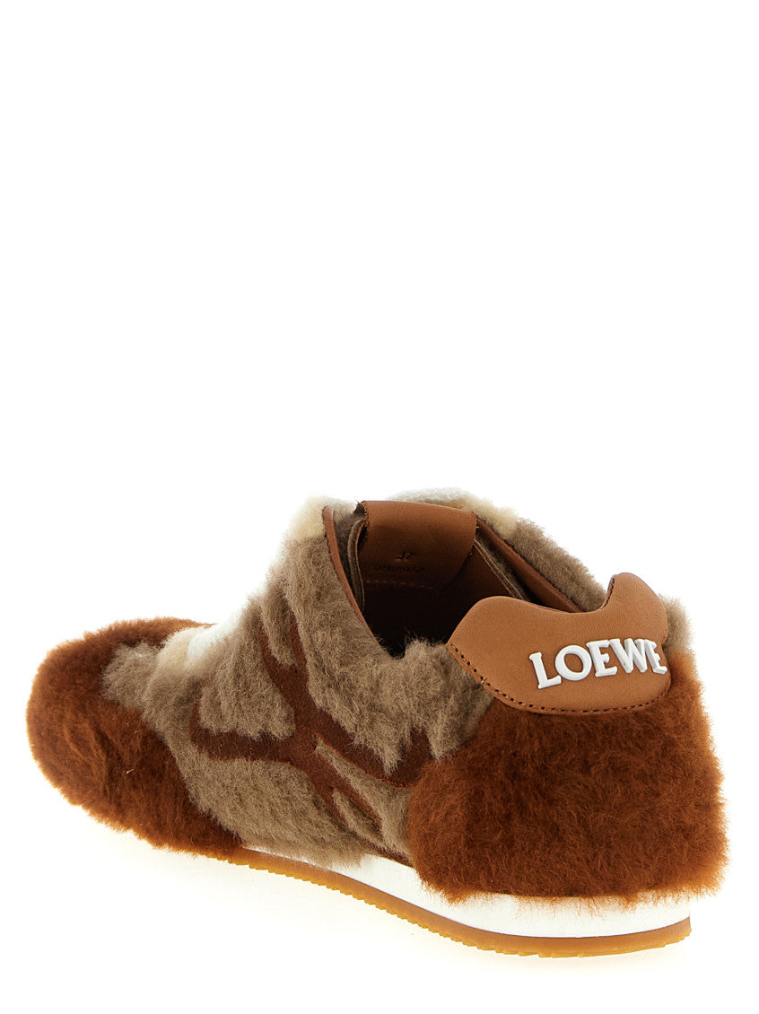 Brown Logo Sneakers 3