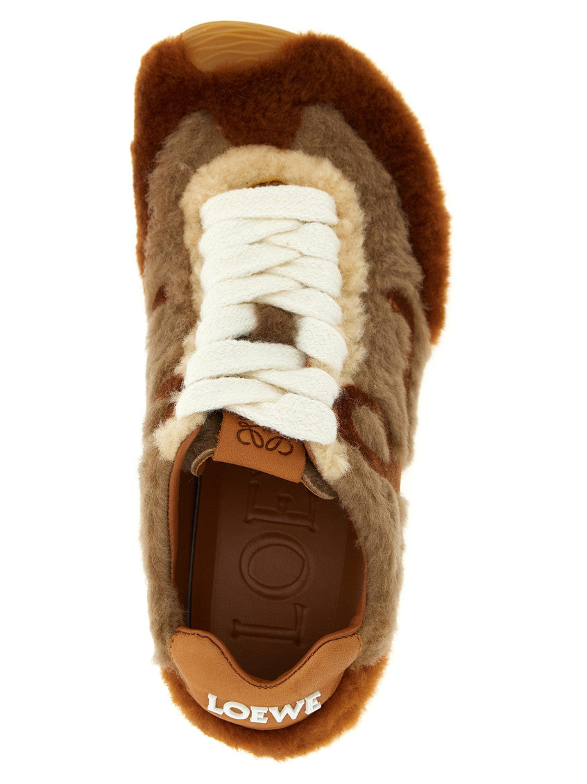 Brown Logo Sneakers 4