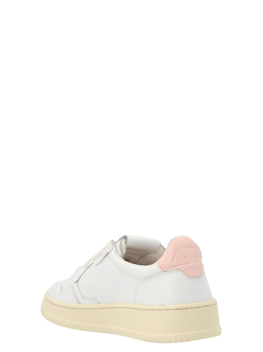 White Lace Up Sneakers 2