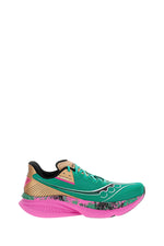 Green Color Block Sneakers 1