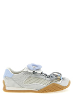 Grey Lace Up Sneakers 1