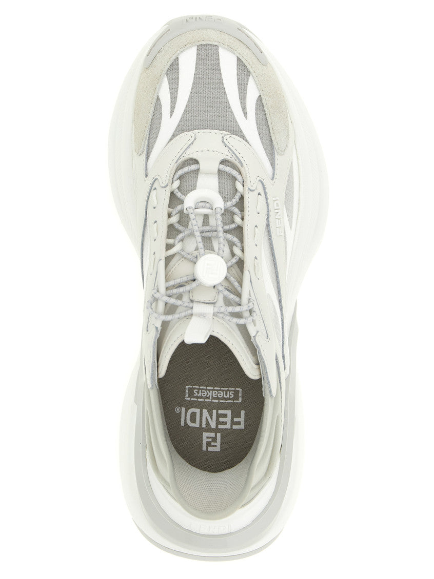 Grey Logo Sneakers 4