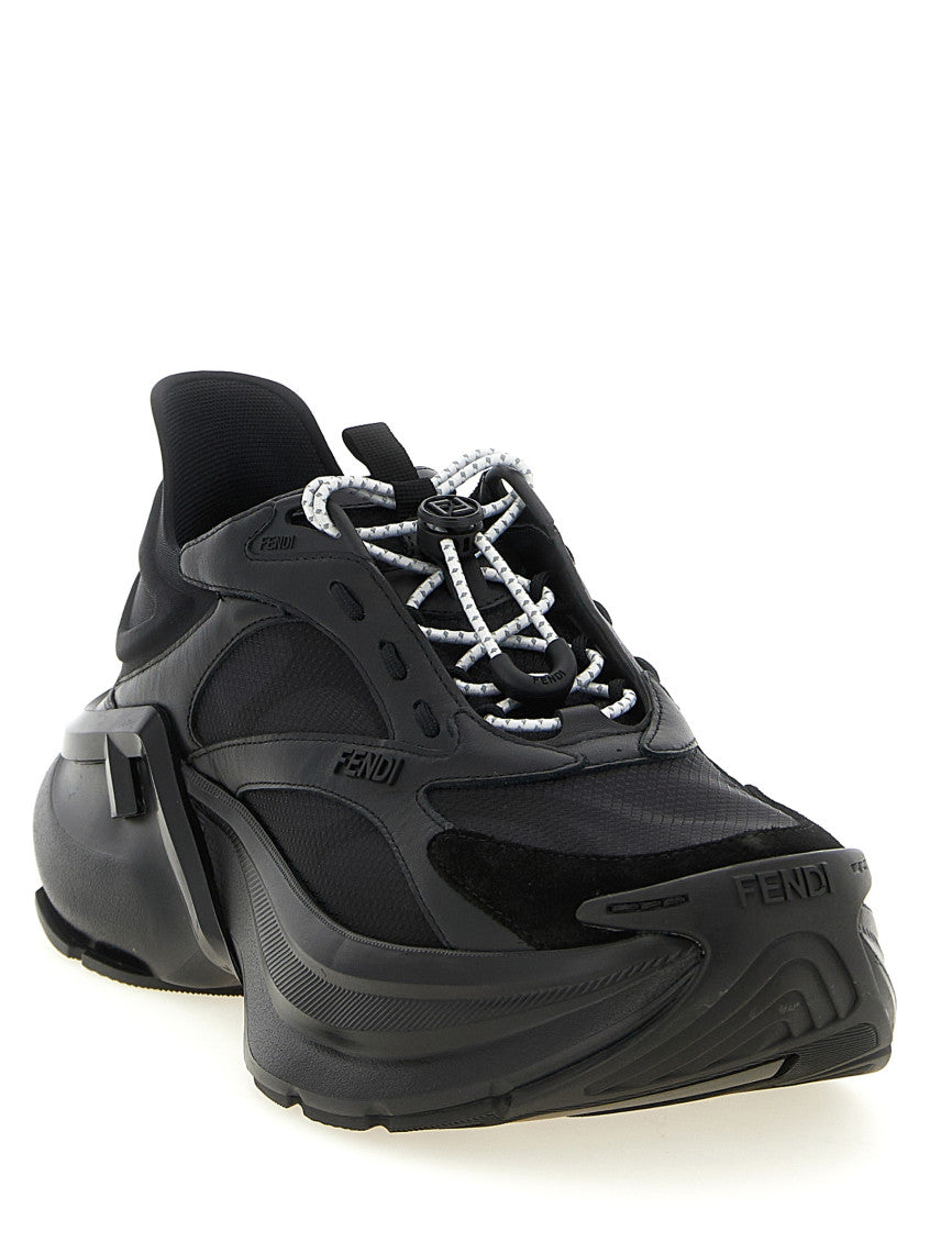 Black Logo Sneakers 2