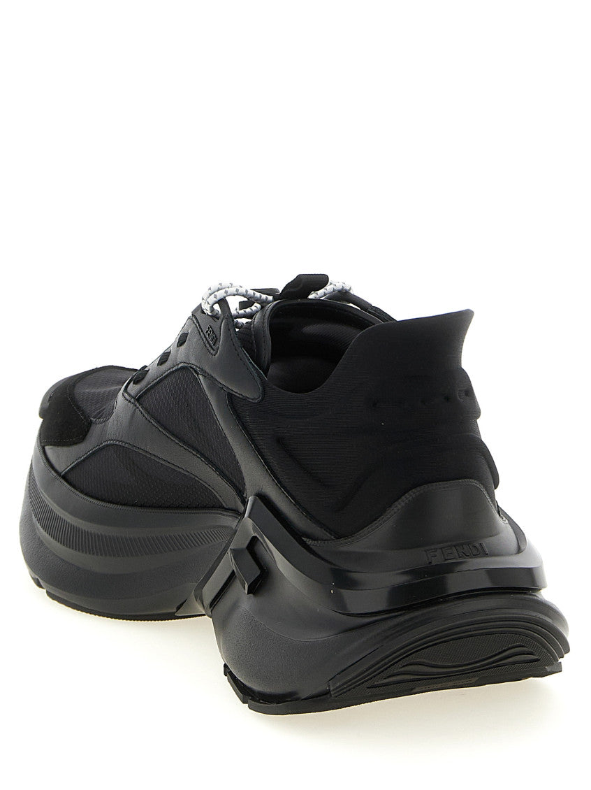 Black Logo Sneakers 3