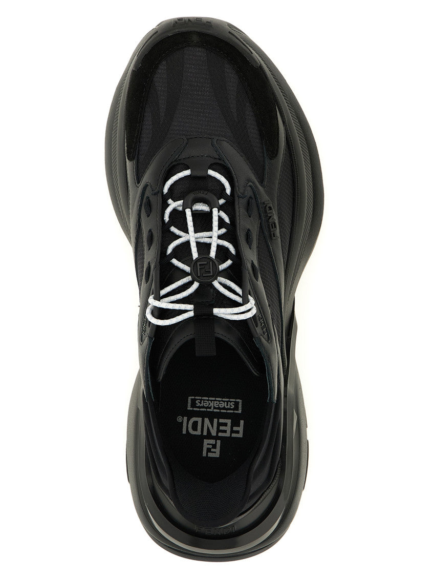 Black Logo Sneakers 4