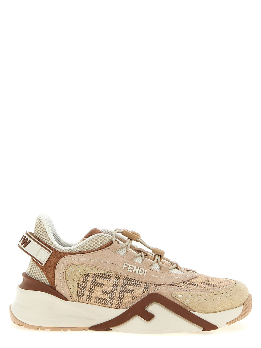 Pink Logo Sneakers 1