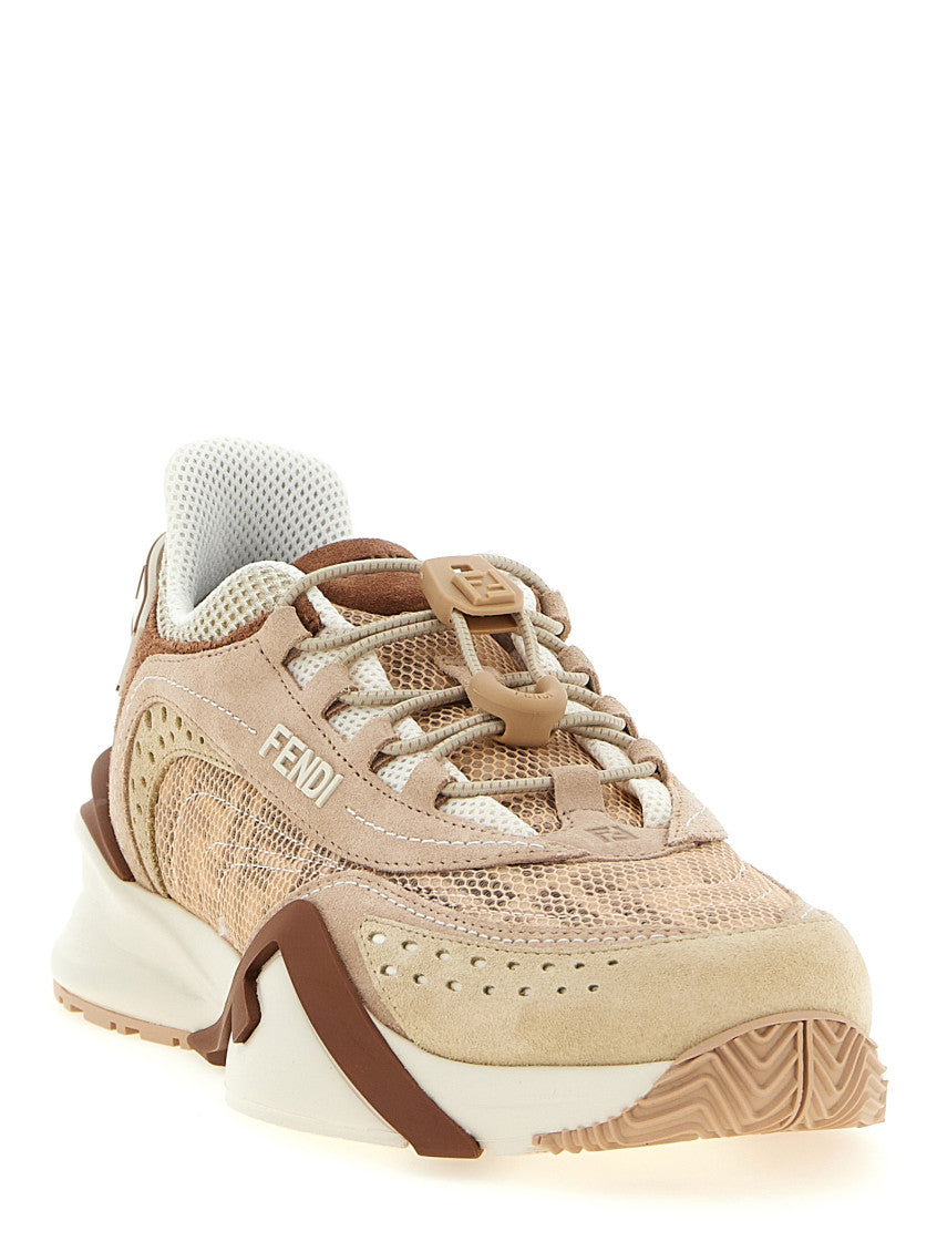 Pink Logo Sneakers 3
