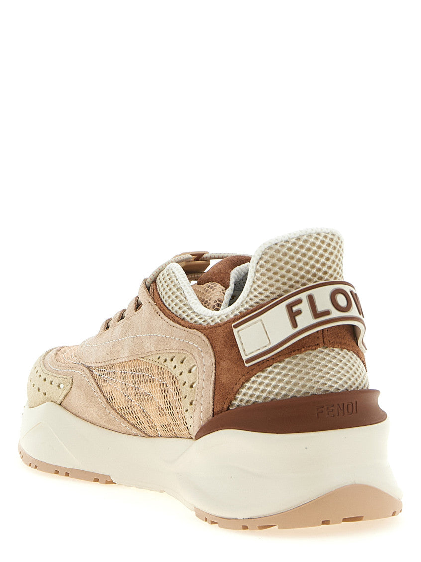 Pink Logo Sneakers 4