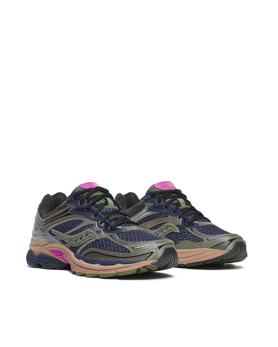 Blue Color Block Sneakers 2