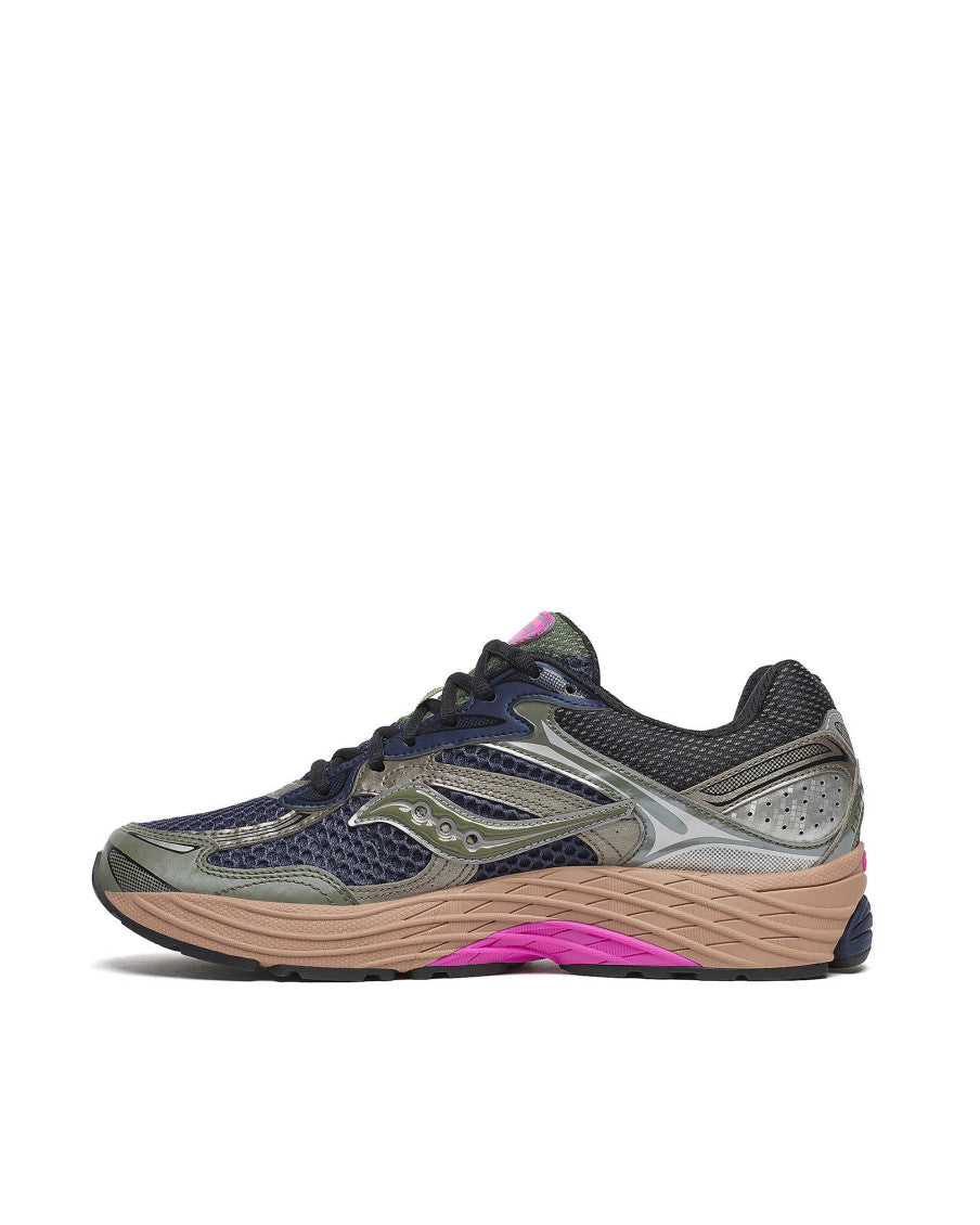 Blue Color Block Sneakers 3