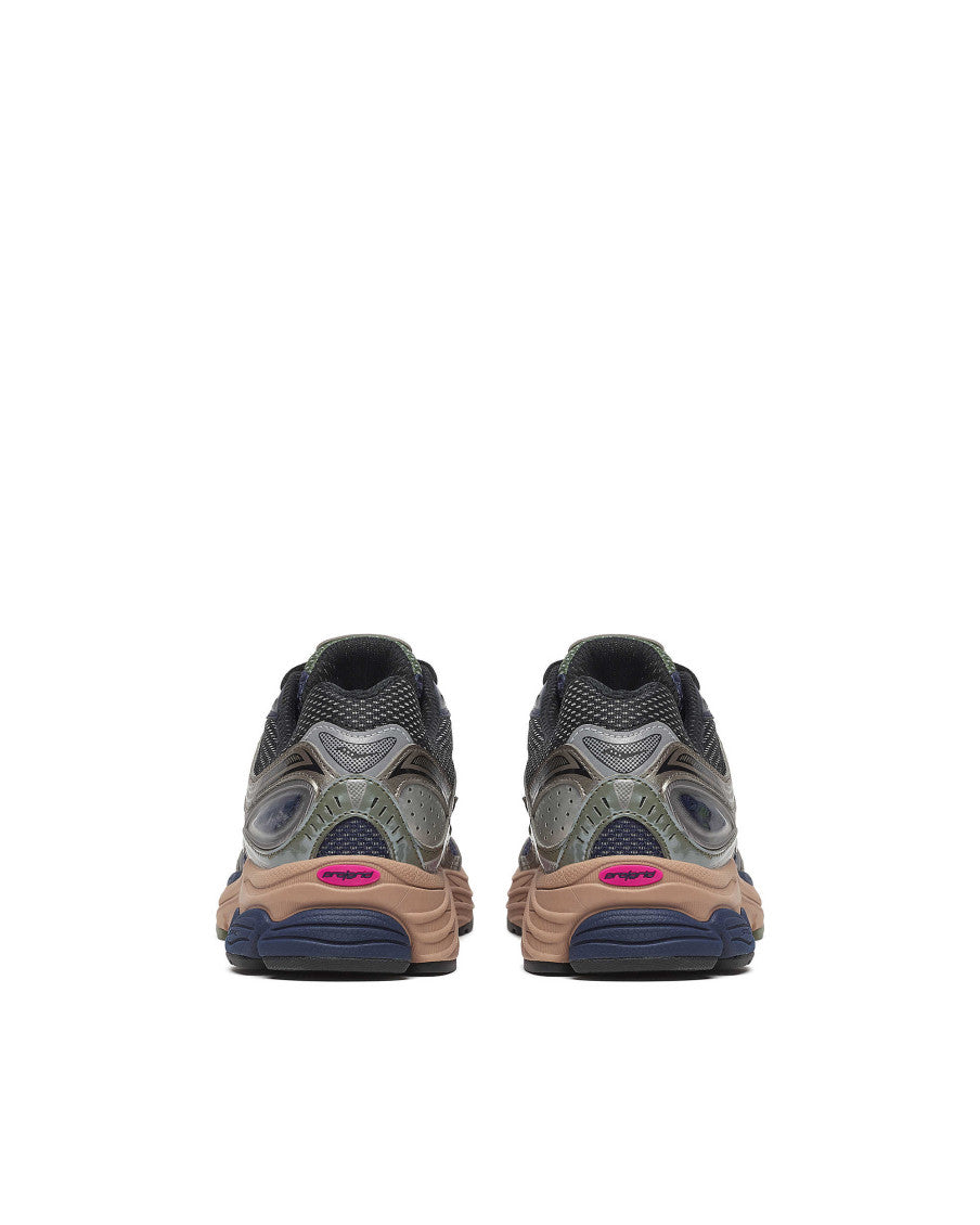 Blue Color Block Sneakers 4