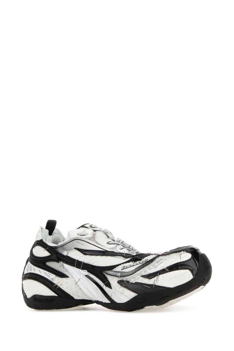 Black White Solid Sneakers 2