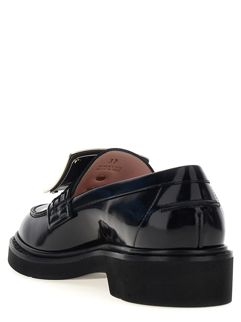 Black Slip On Loafers 3