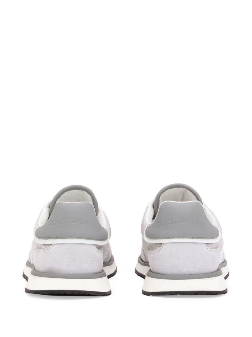 Grey Logo Sneakers 4