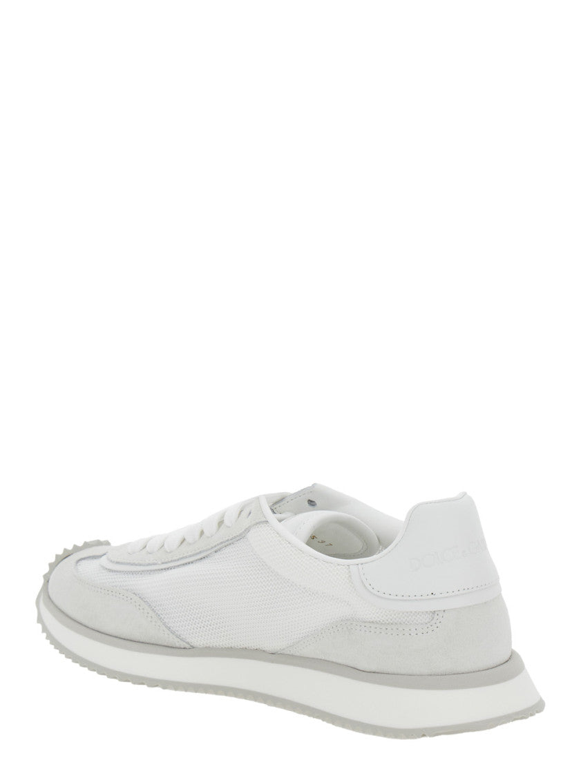 White Logo Sneakers 3