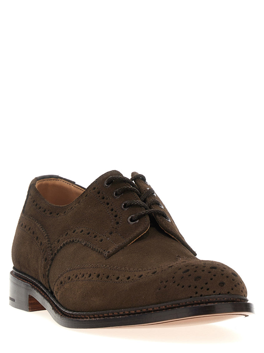 Brown Bourton Lace Up Shoes 2