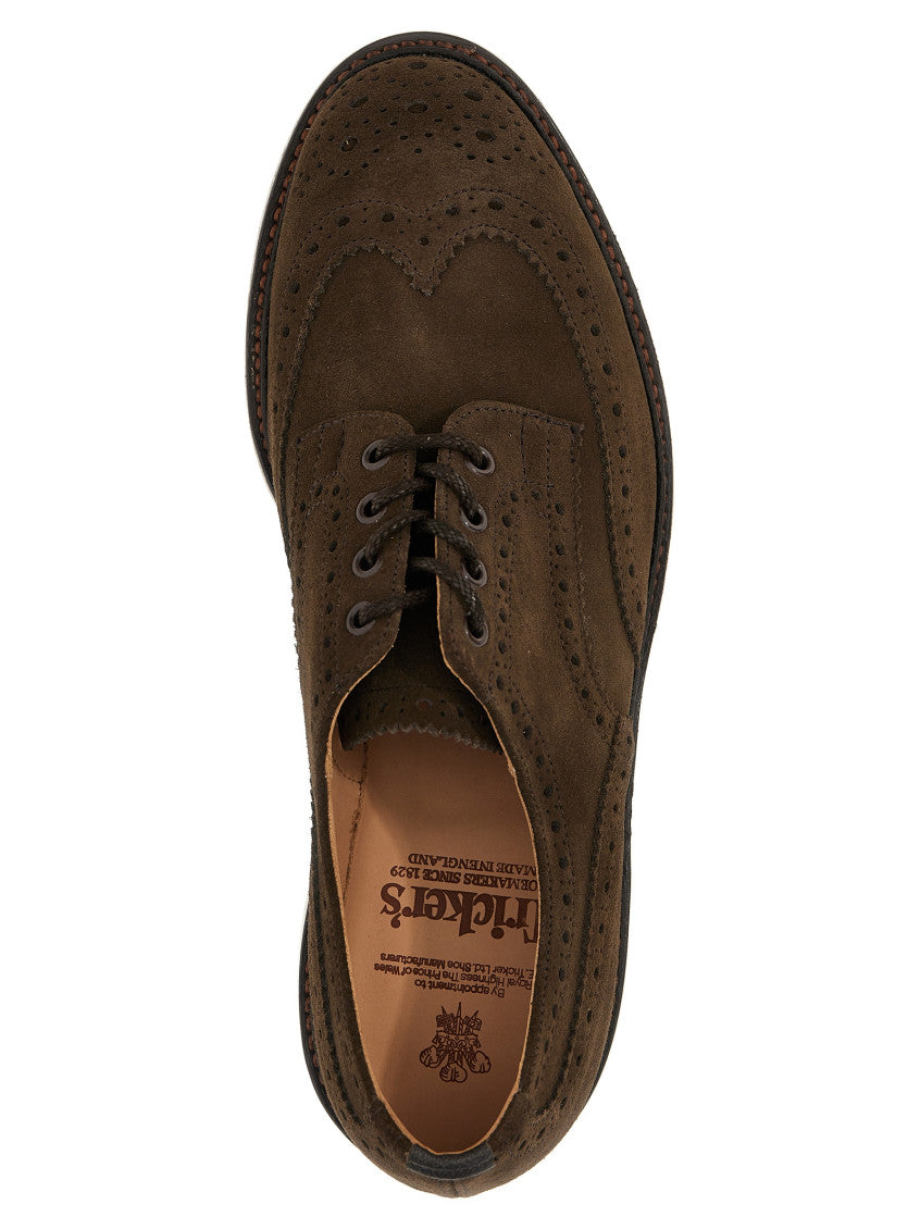Brown Bourton Lace Up Shoes 4