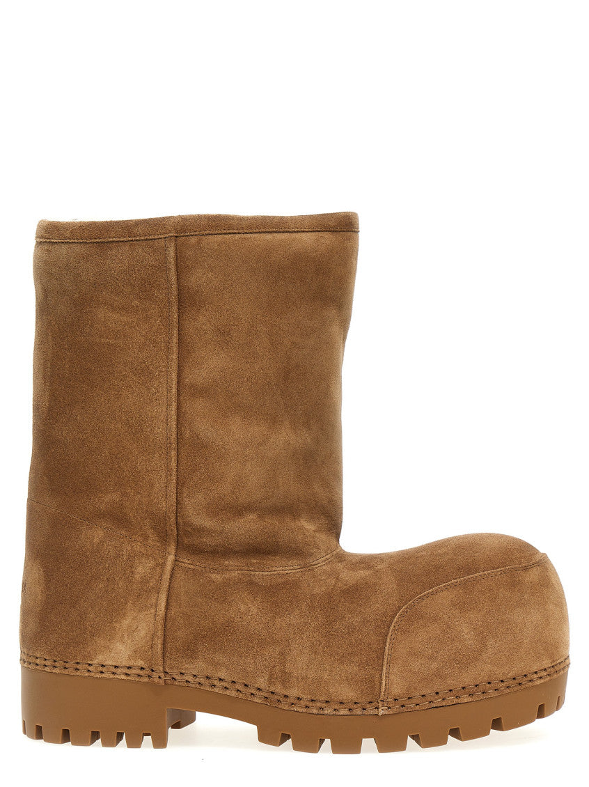 Brown Alaska Fur Boots 1