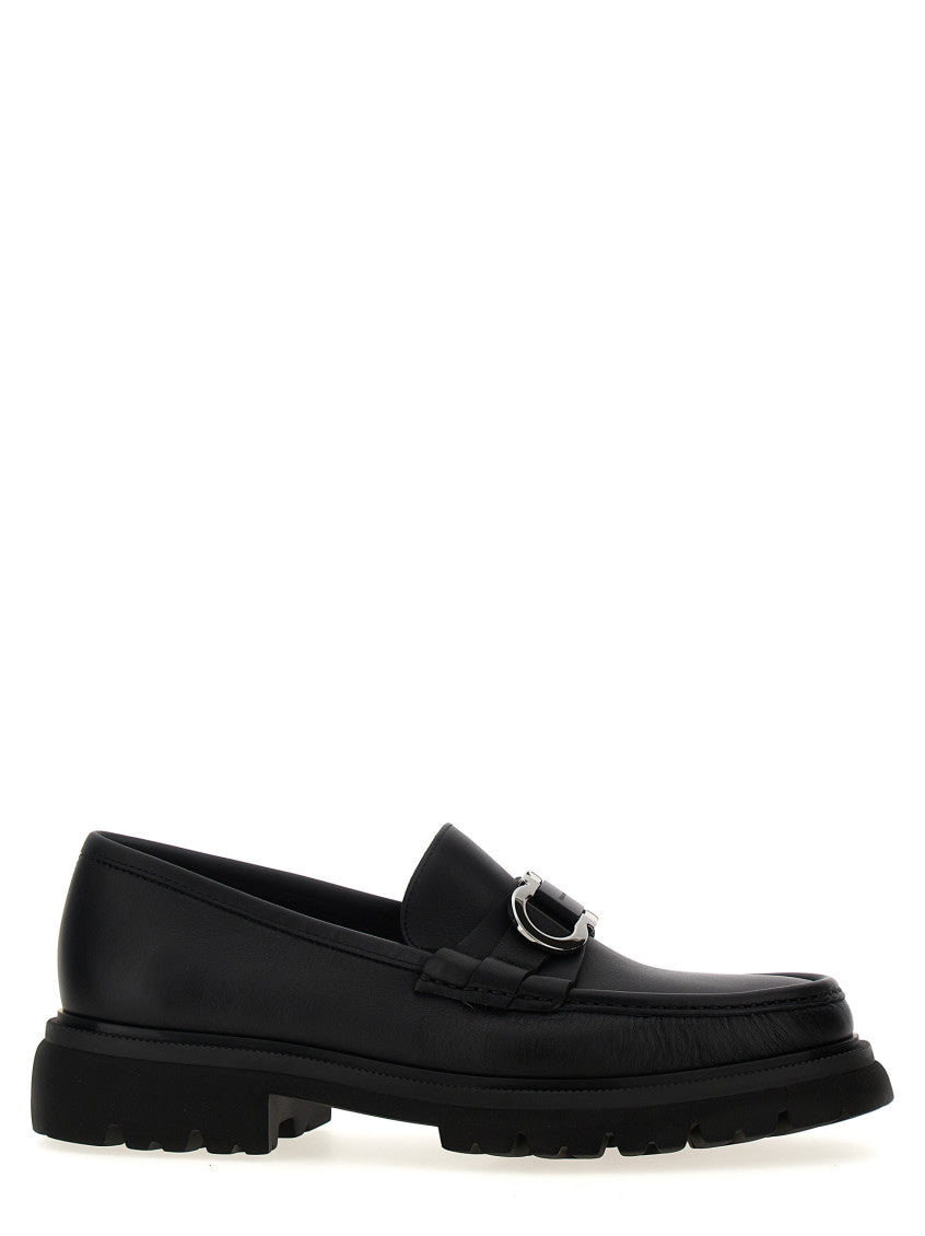 Black Leather Loafers 1
