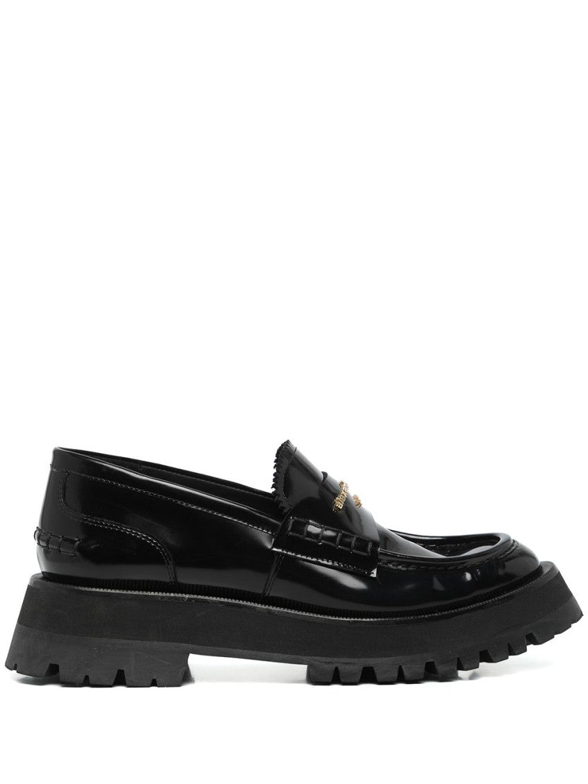 Black Leather Loafers 1