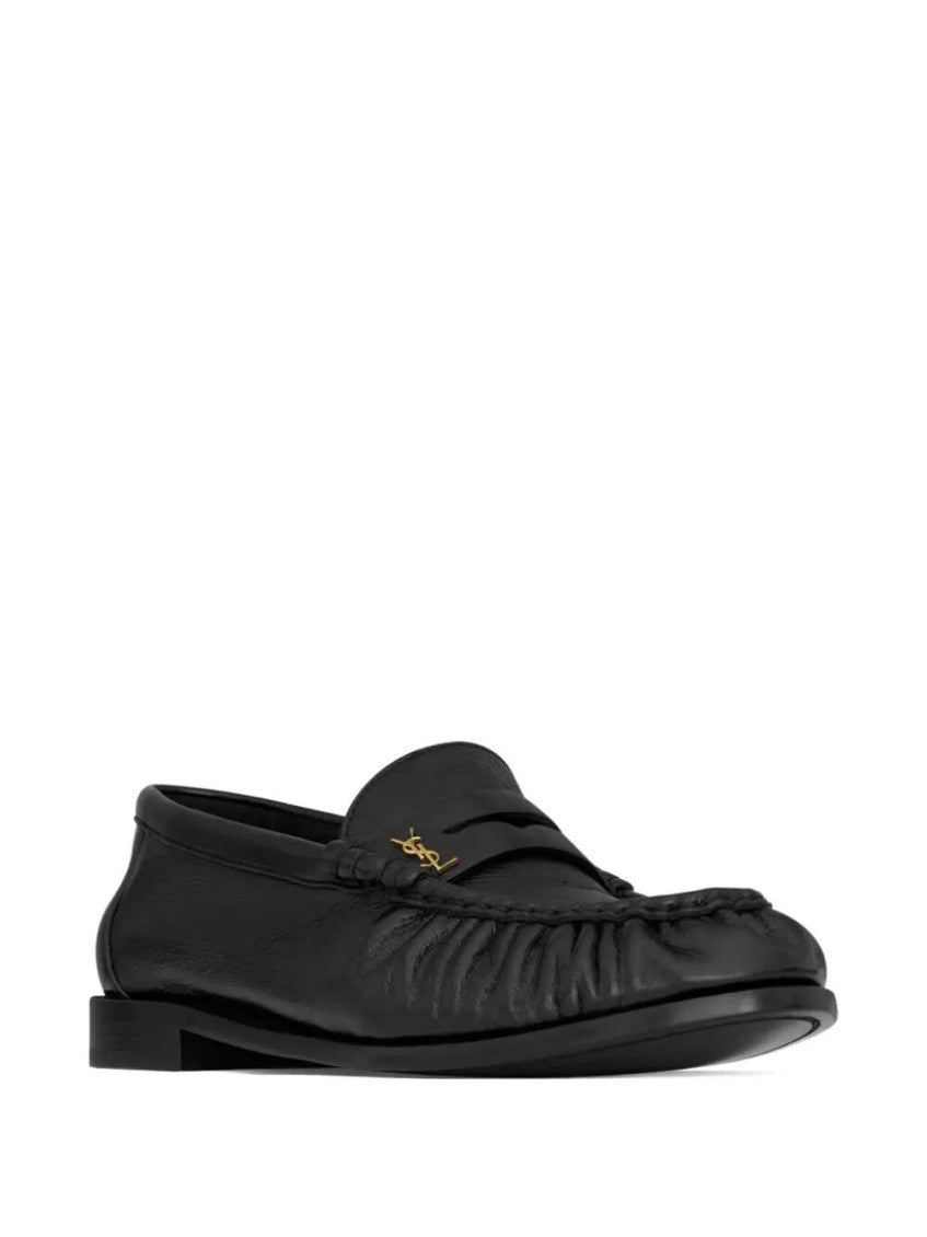 Black Leather Loafers 2