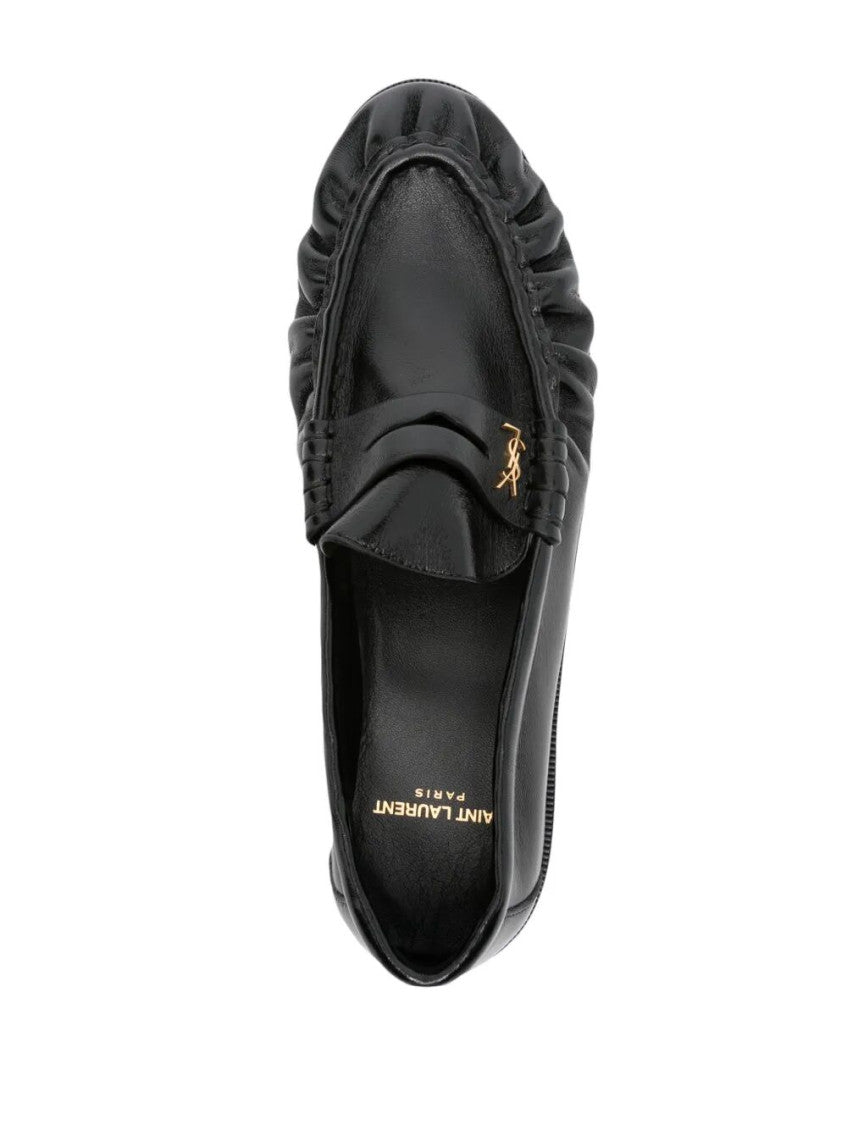 Black Leather Loafers 3